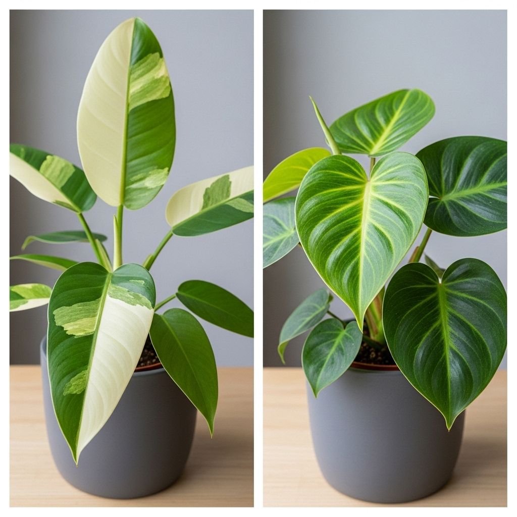Philodendron Rio Vs Philodendron Brasil: Variegation Face-Off Discover how contrasting leaf patterns and growth habits influence your indoor plant showcase.