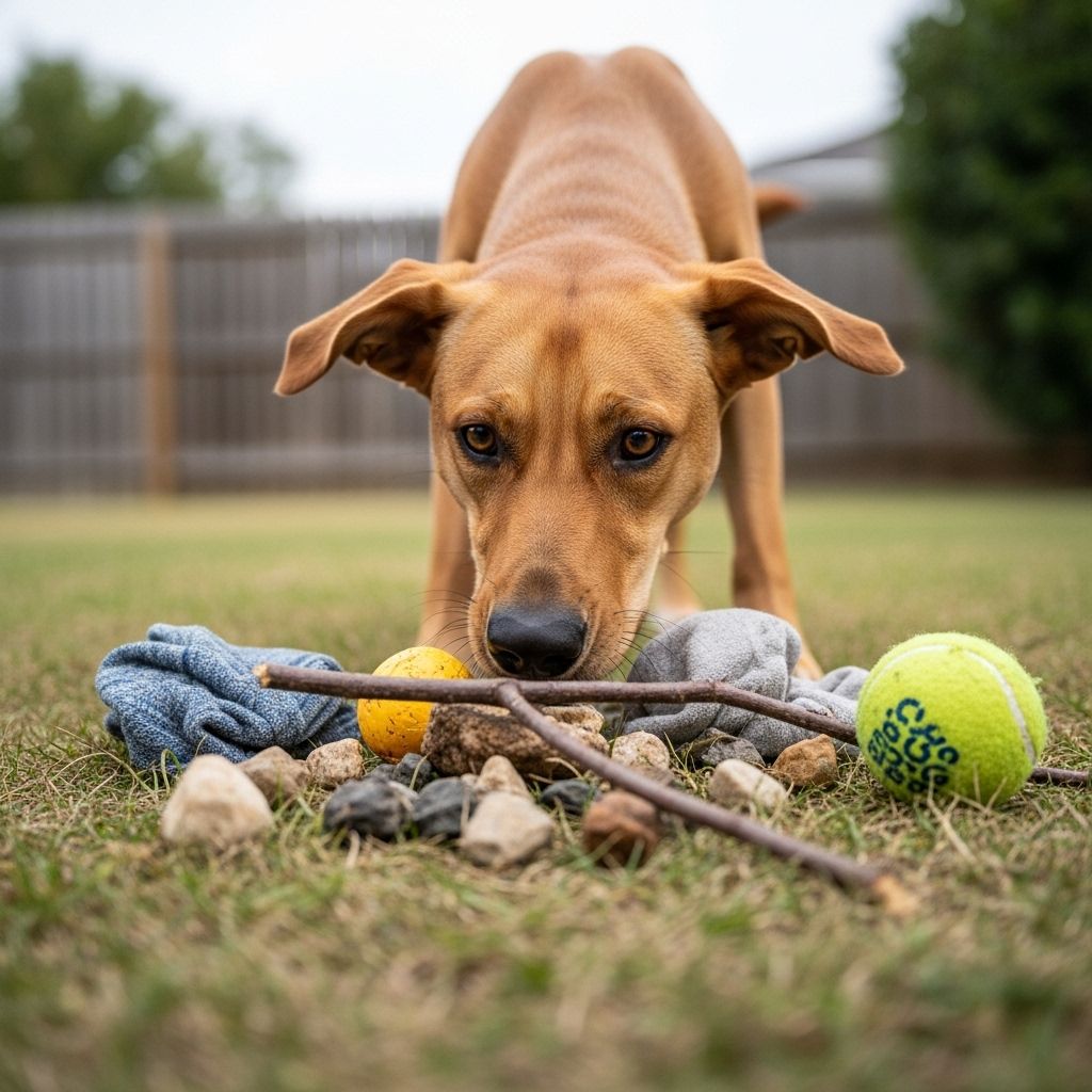 Finding out what drives dogs to eat inedible things can reduce health hazards and stress.