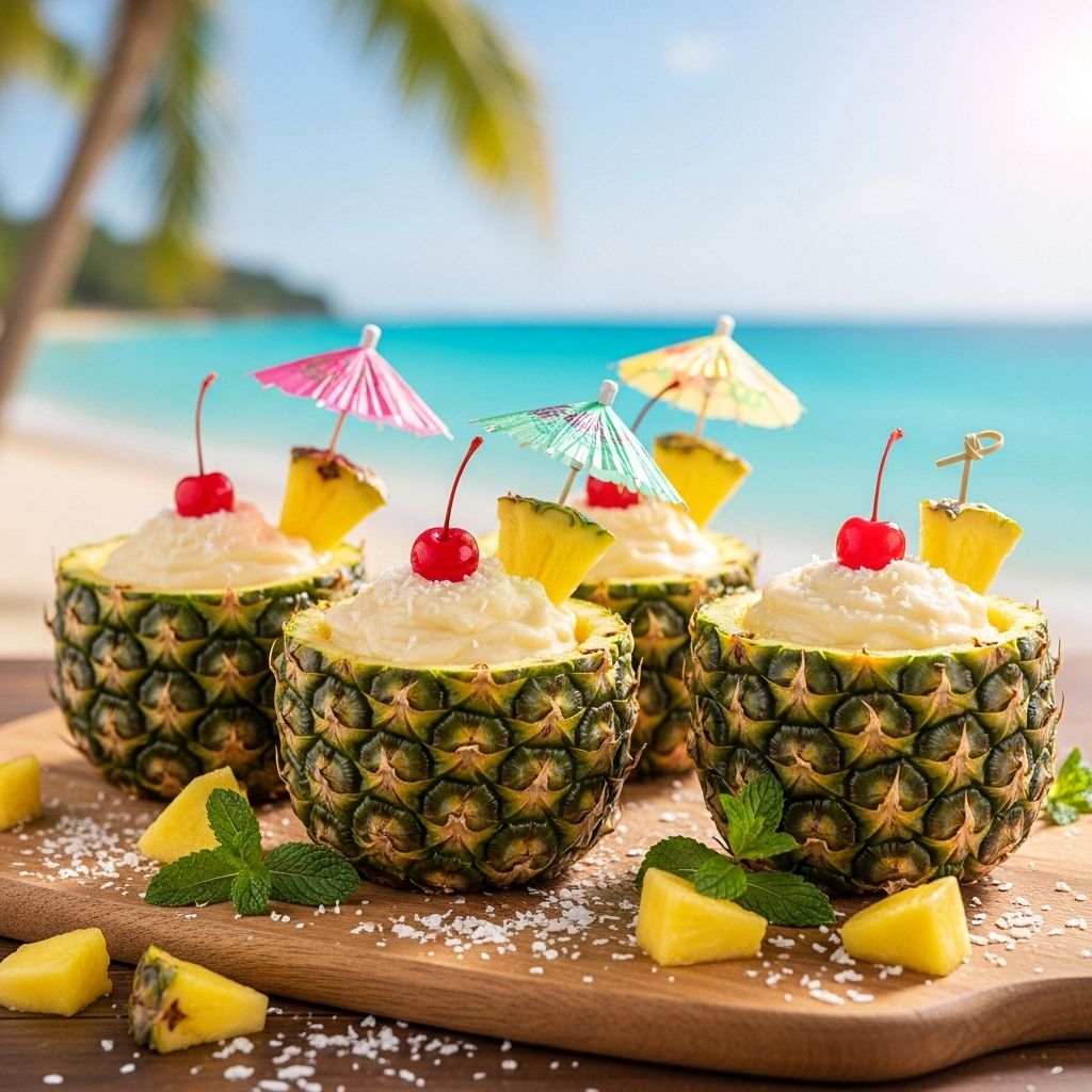 Fresh fruit shells add flavor and flair while reducing disposable cup waste.