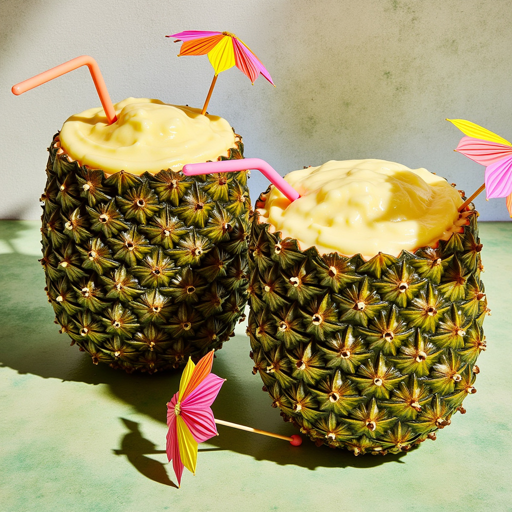 Fresh fruit shells add flavor and flair while reducing disposable cup waste.