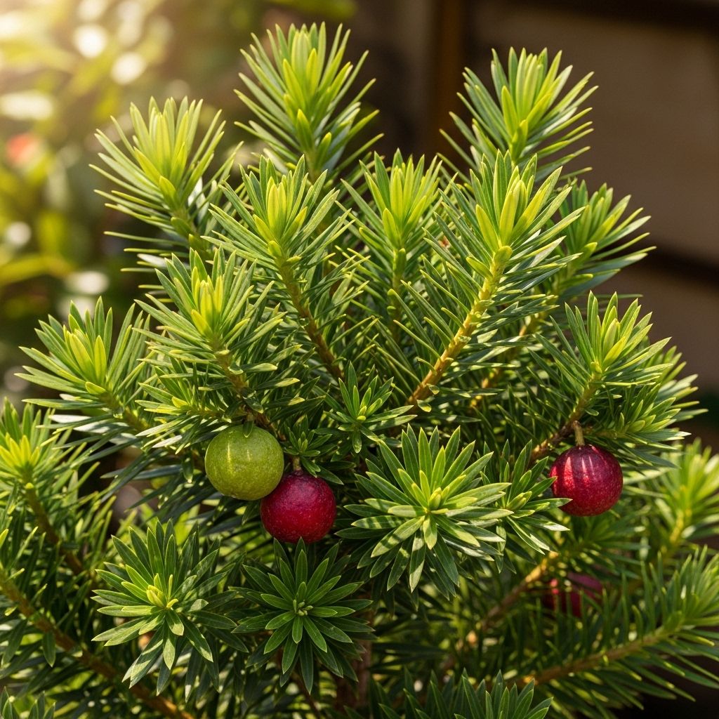 A versatile evergreen choice for privacy, accents, and low-effort landscape appeal.
