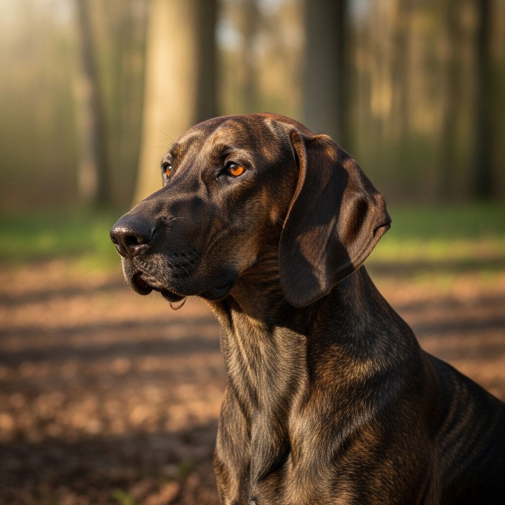 A fearless and energetic companion built for trail, hunt, and family adventures.