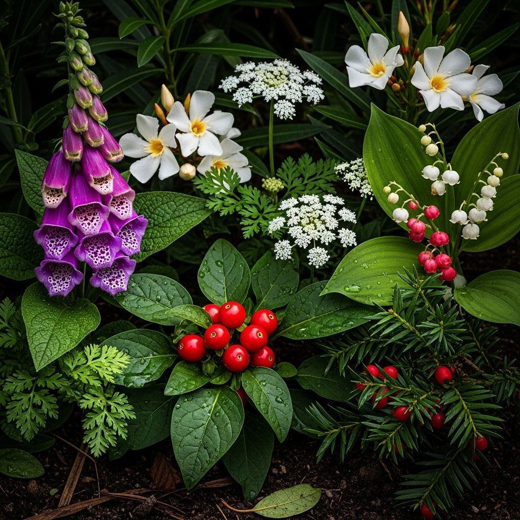 Know your garden’s hidden dangers—learn about common poisonous plants and how to stay safe