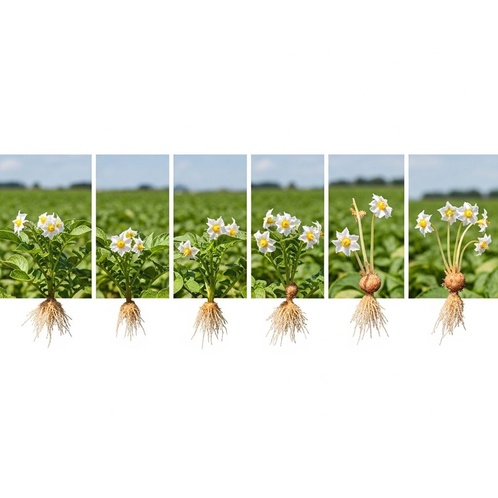 Discover every stage of growth, from sprouting to harvest, and master the secrets to growing healthy, high-yield potatoes in any garden.