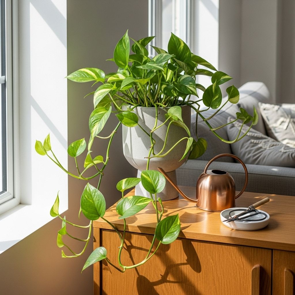 Discover everything you need to know about pothos, from care essentials to popular varieties and troubleshooting tips.