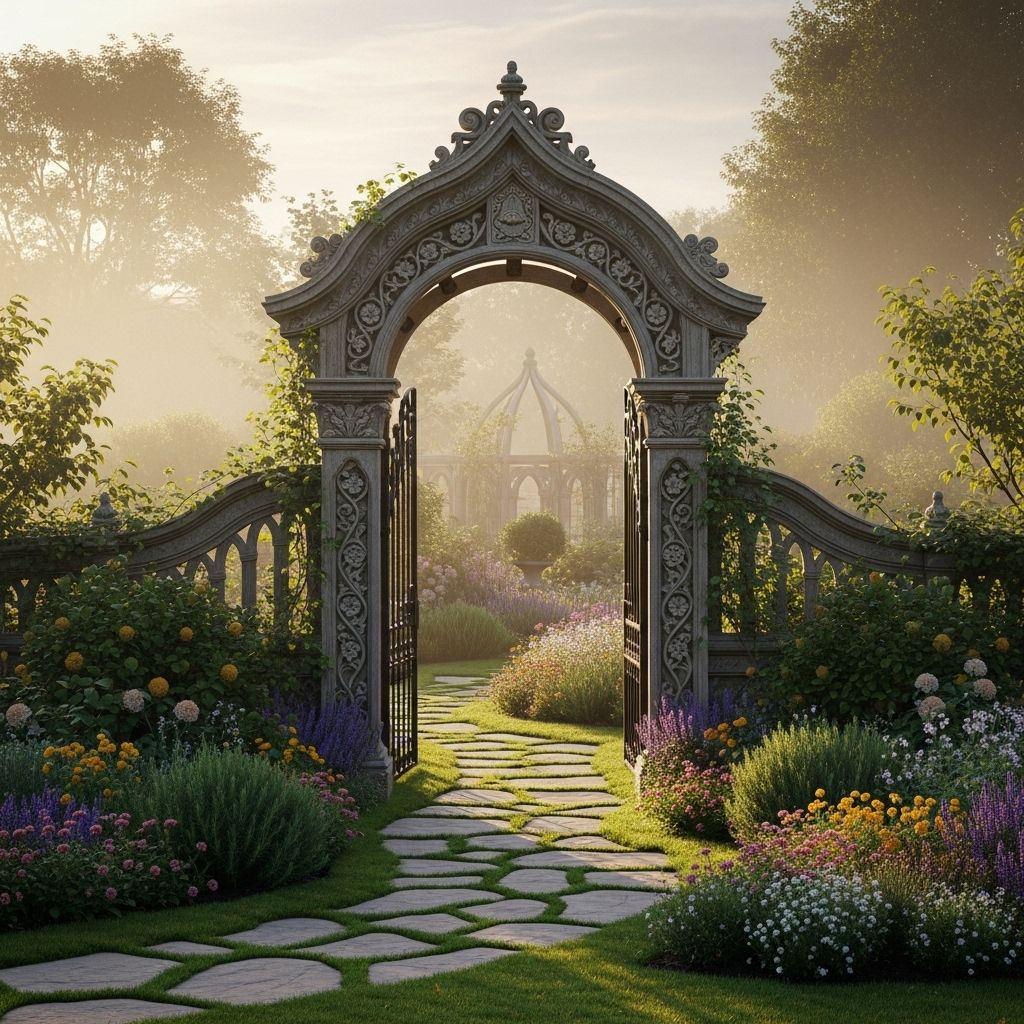 Explore how thoughtfully designed garden portals become gateways to tranquility, creating transformative outdoor experiences.