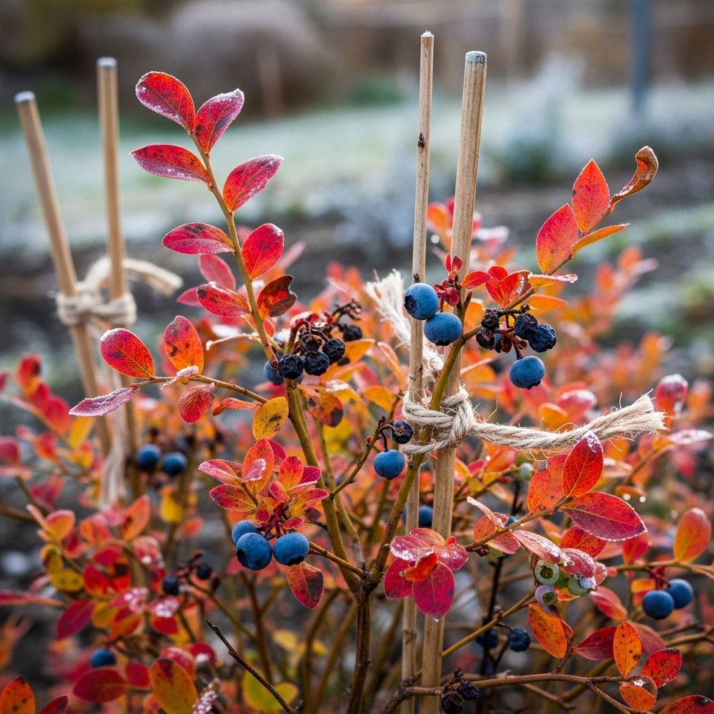 Shield your blueberry bushes this winter with expert prep tips for a healthier and more productive harvest next season.