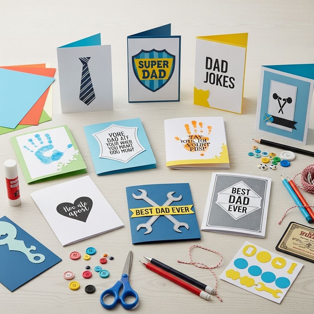 Printable Father’s Day Cards: 8 Creative DIY Ideas Transform simple templates into personalized keepsakes that speak volumes with every fold.