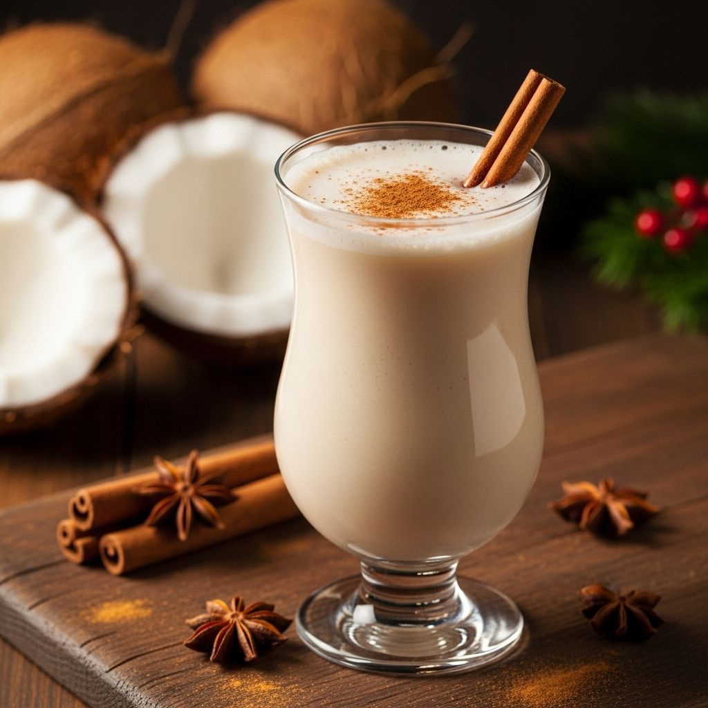 Coquito Recipe: 5 Easy Steps To Creamy Coconut Holiday Drink A festive and creamy Puerto Rican holiday drink that's rich with coconut, rum, and warm spices.