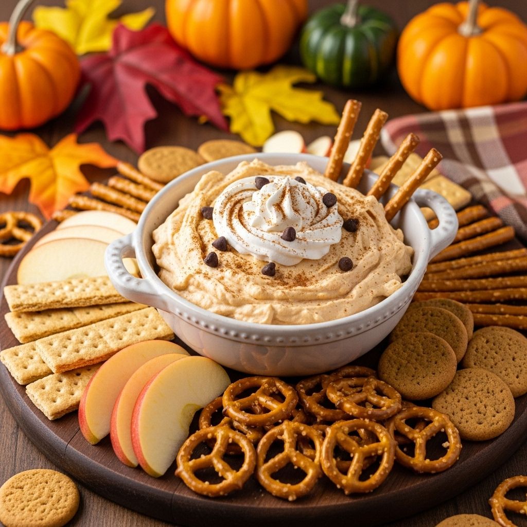 Whip up this easy, crowd-pleasing pumpkin fluff dip with simple ingredients for a festive treat everyone will love.