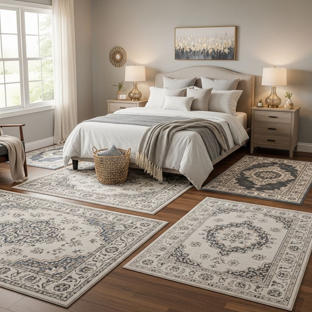 Rug Size For Queen Bed: 6 Best Options For Stylish Comfort Everything you need to know about selecting the best area rug size and placement for your queen bed and bedroom.