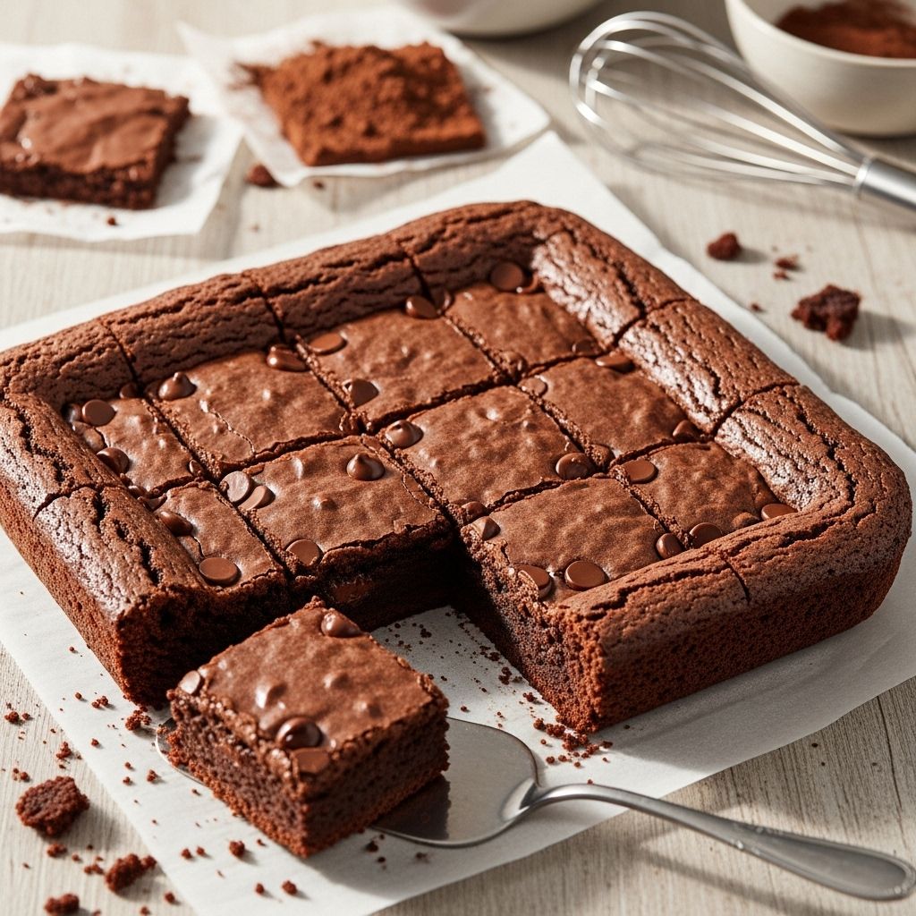 Whip up rich, fudgy brownies in under an hour with this classic, fuss-free one-bowl recipe for instant chocolate satisfaction.