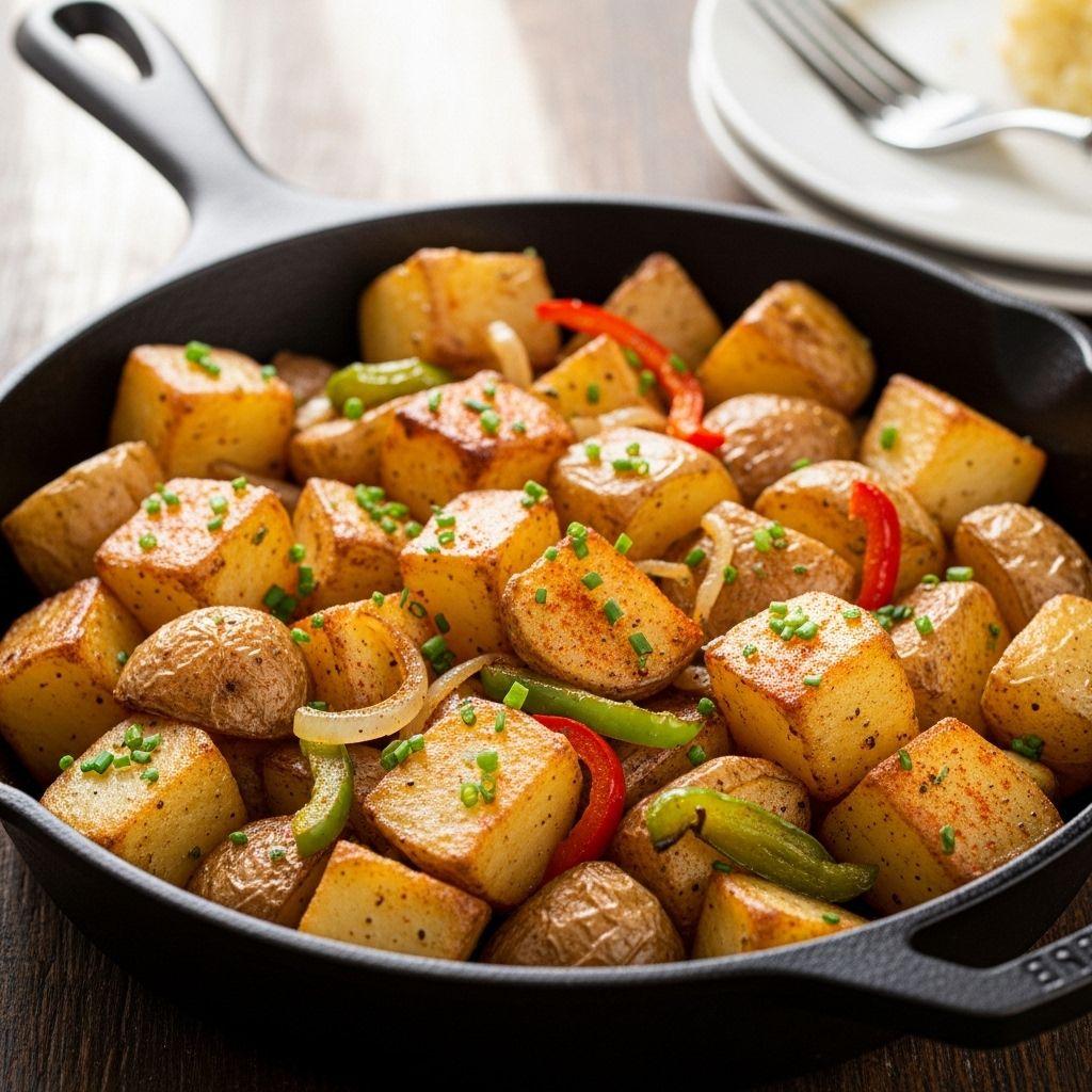 Master the art of creating perfectly crispy, flavorful home fries with this foolproof recipe