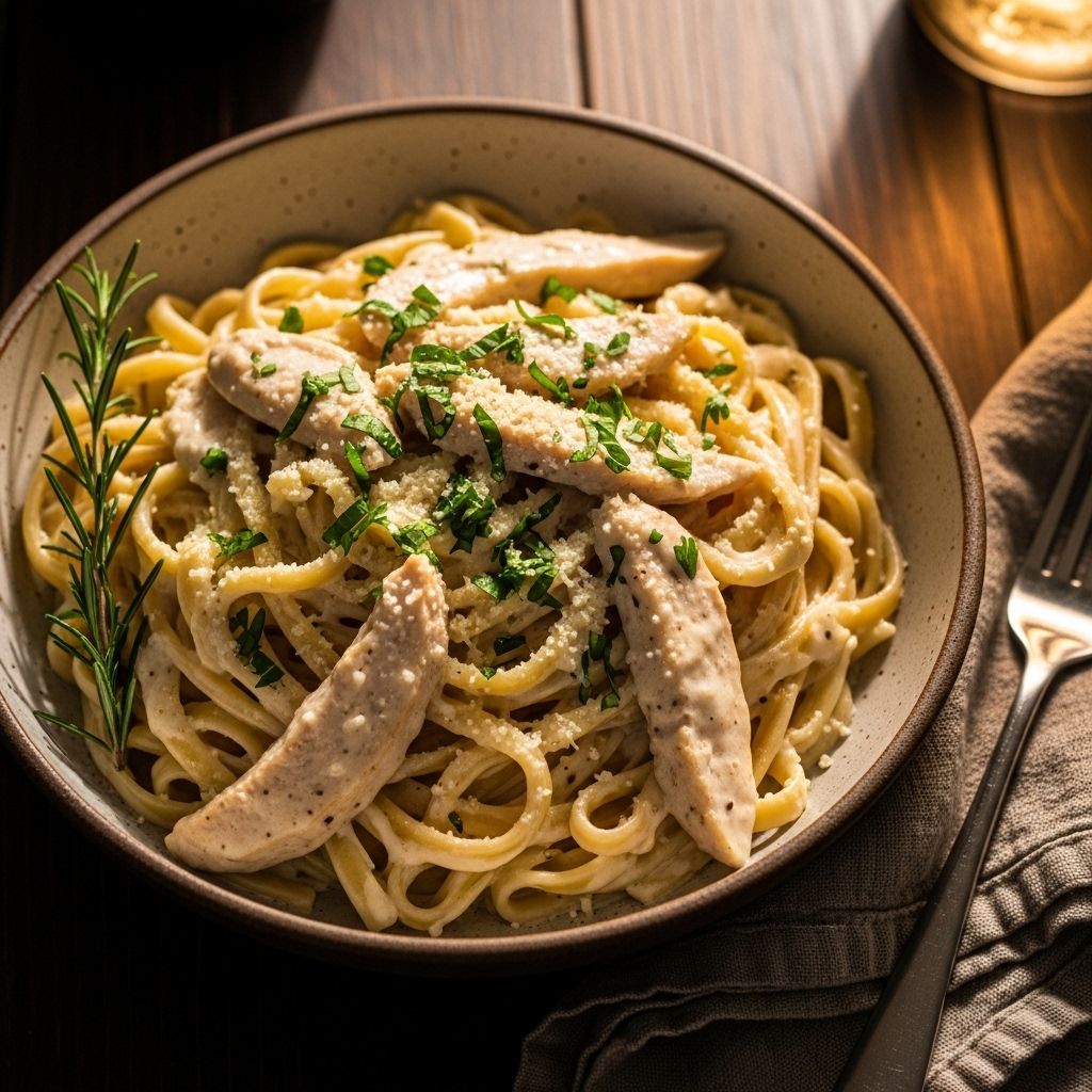 Transform your dinner routine with this simple yet luxurious pasta dish ready in under 30 minutes