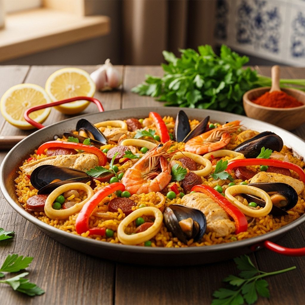 Savor the Flavors of Spain with This Easy Paella Recipe