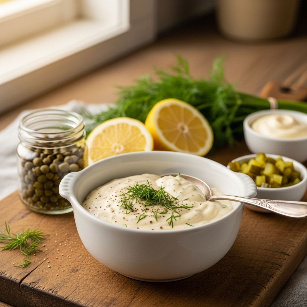 Tartar Sauce Recipe: Quick And Easy Step-By-Step Guide Elevate your seafood dishes with this simple, flavorful tartar sauce ready in minutes