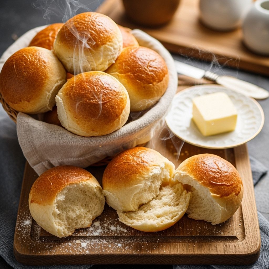 An effortless home-baked classic that produces warm, tender loaves with minimal prep.