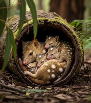 Born in secret pouches, tiny pups confront fierce challenges before ever seeing daylight.