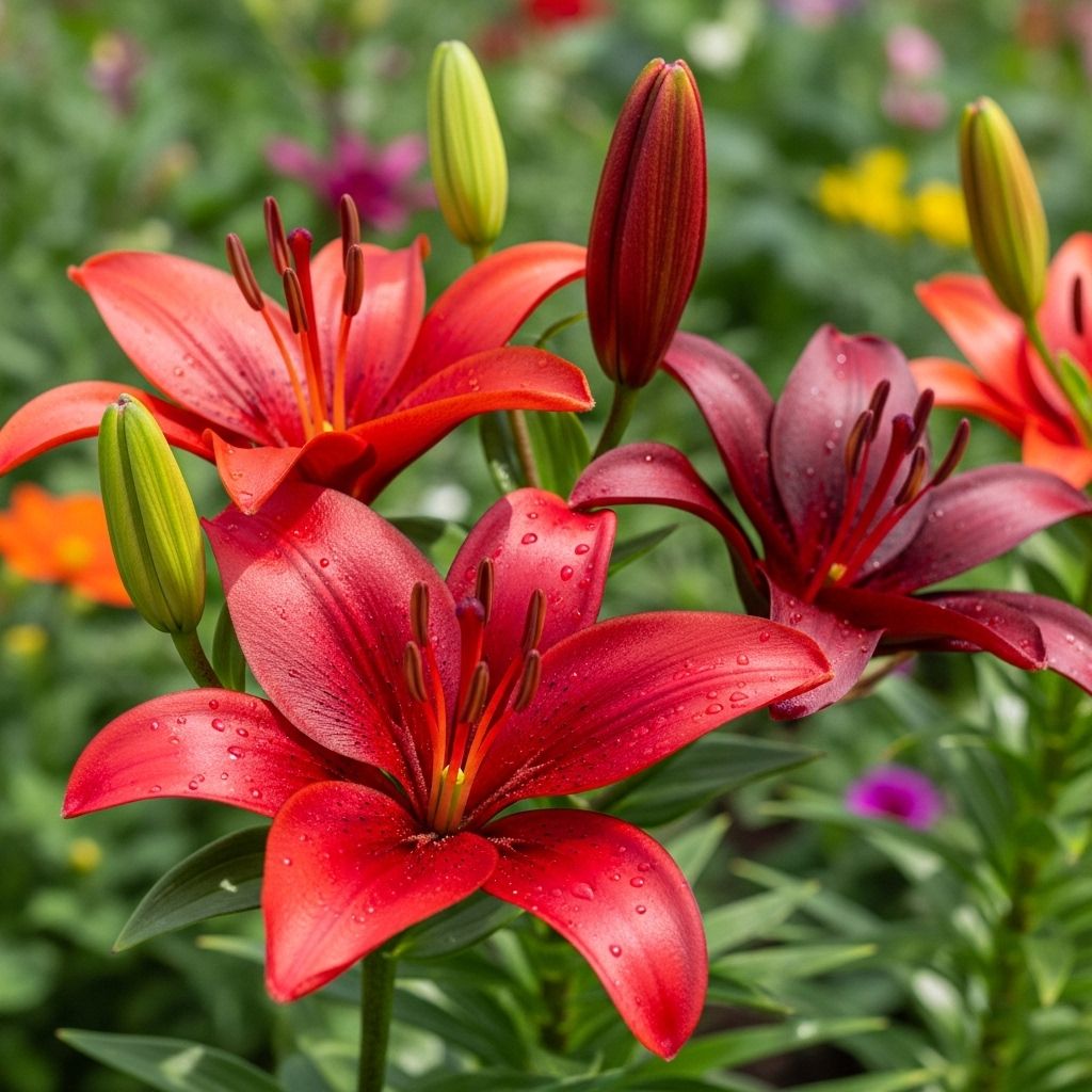 Discover 17 breathtaking red lily varieties, their unique features, and expert tips for adding bold color and elegance to your garden beds.