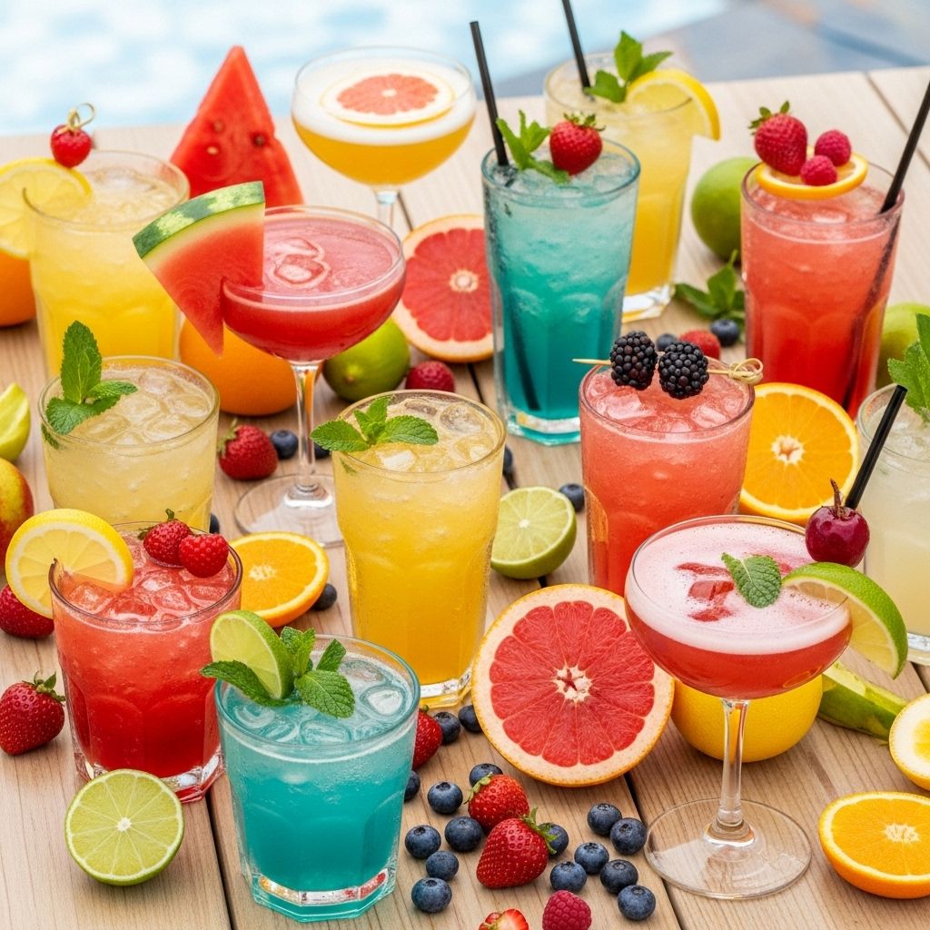 Discover bold fruit fusions and icy blends that elevate every sun-soaked gathering.