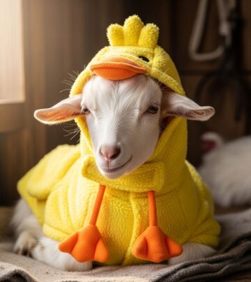Plush fabrics and gentle pressure provided soothing relief to an anxious companion.