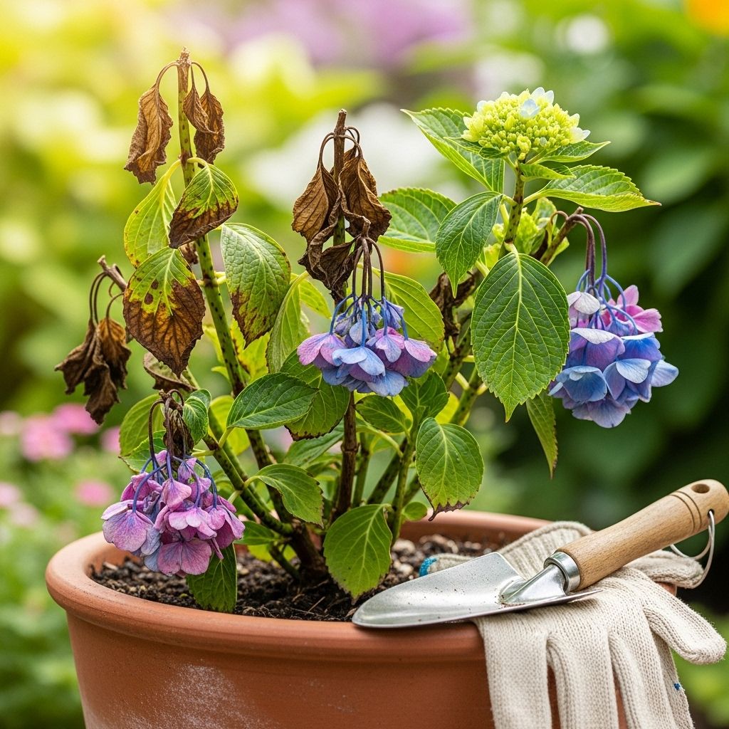 Unlock expert strategies to bring your wilting or sad hydrangea shrubs back to vibrant health and stunning beauty.