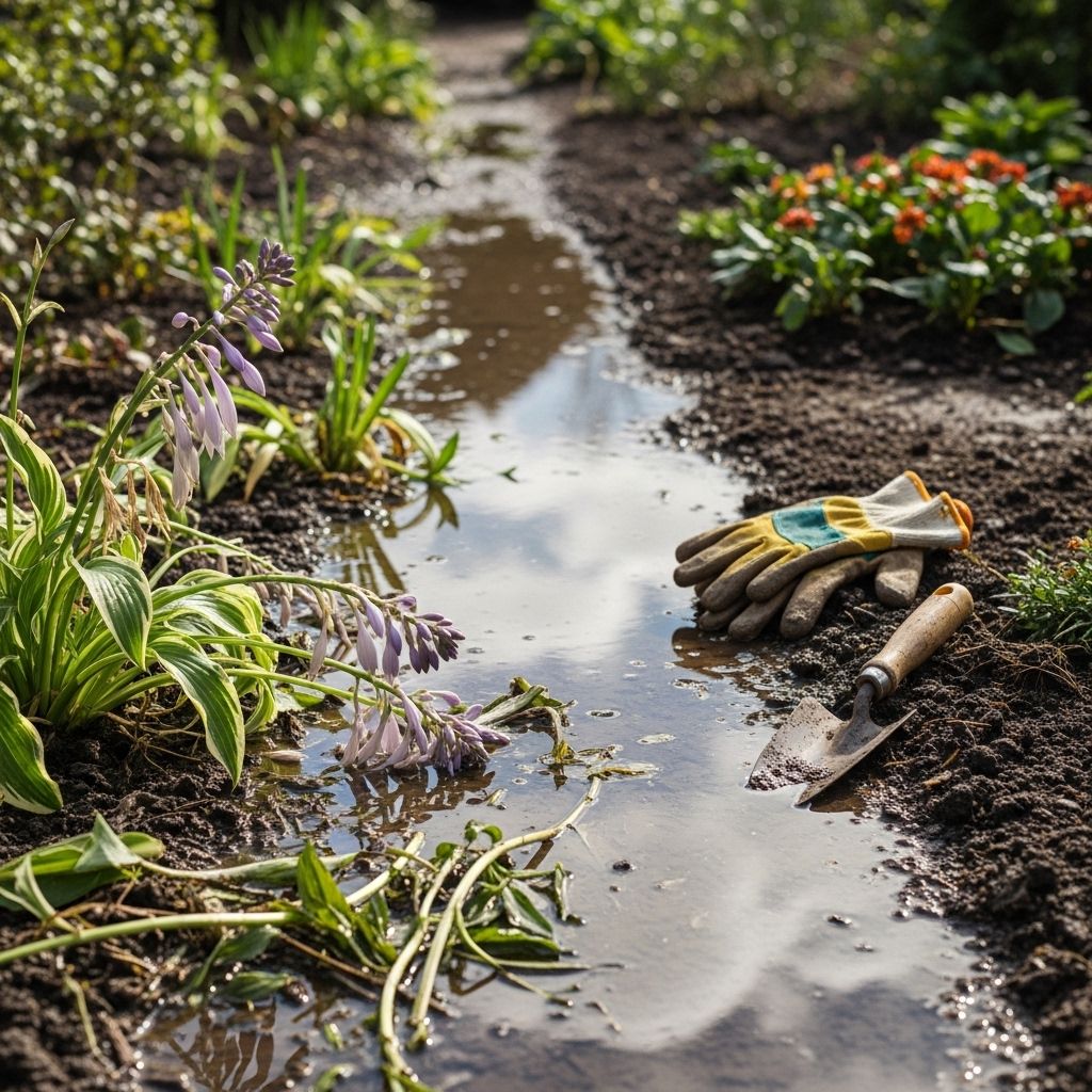 Recover A Flooded Garden: Expert Tips For Full Restoration Essential steps to restore your beloved garden space after flooding damages your plants and soil