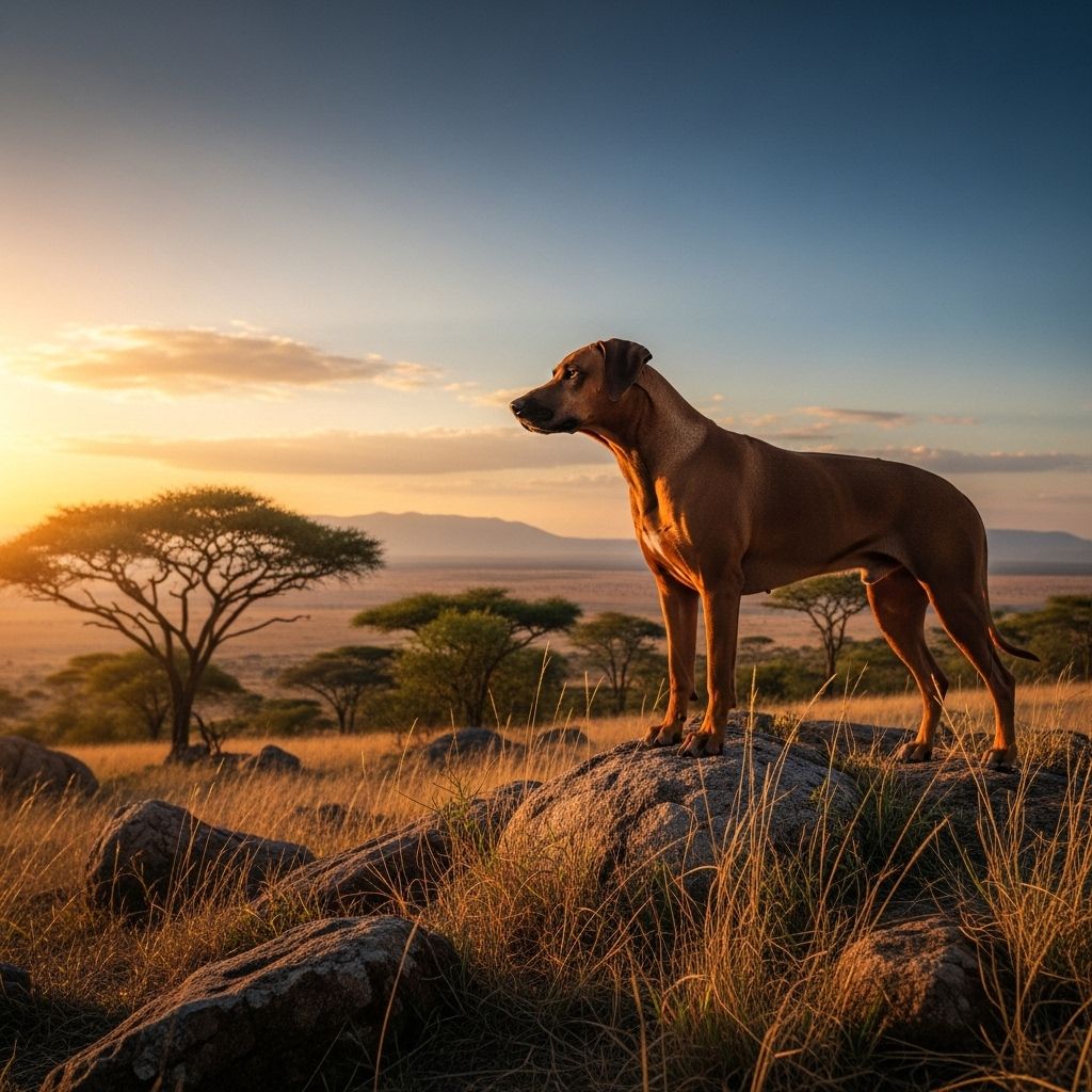 Once bred to face Africa’s apex predators, they now shine as loyal protectors at home.