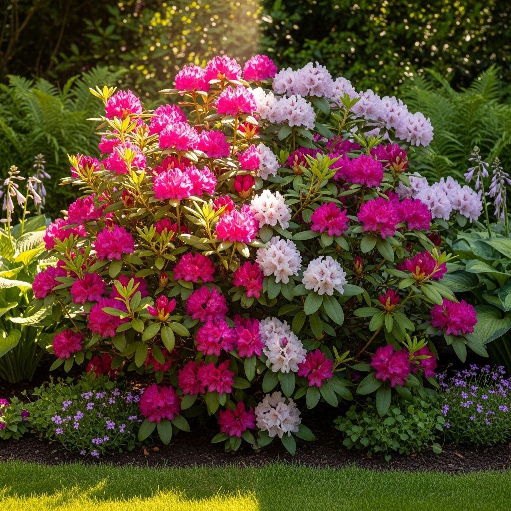 Learn how to give your rhododendrons the right balance of sun and shade for vibrant flowers and healthy growth.