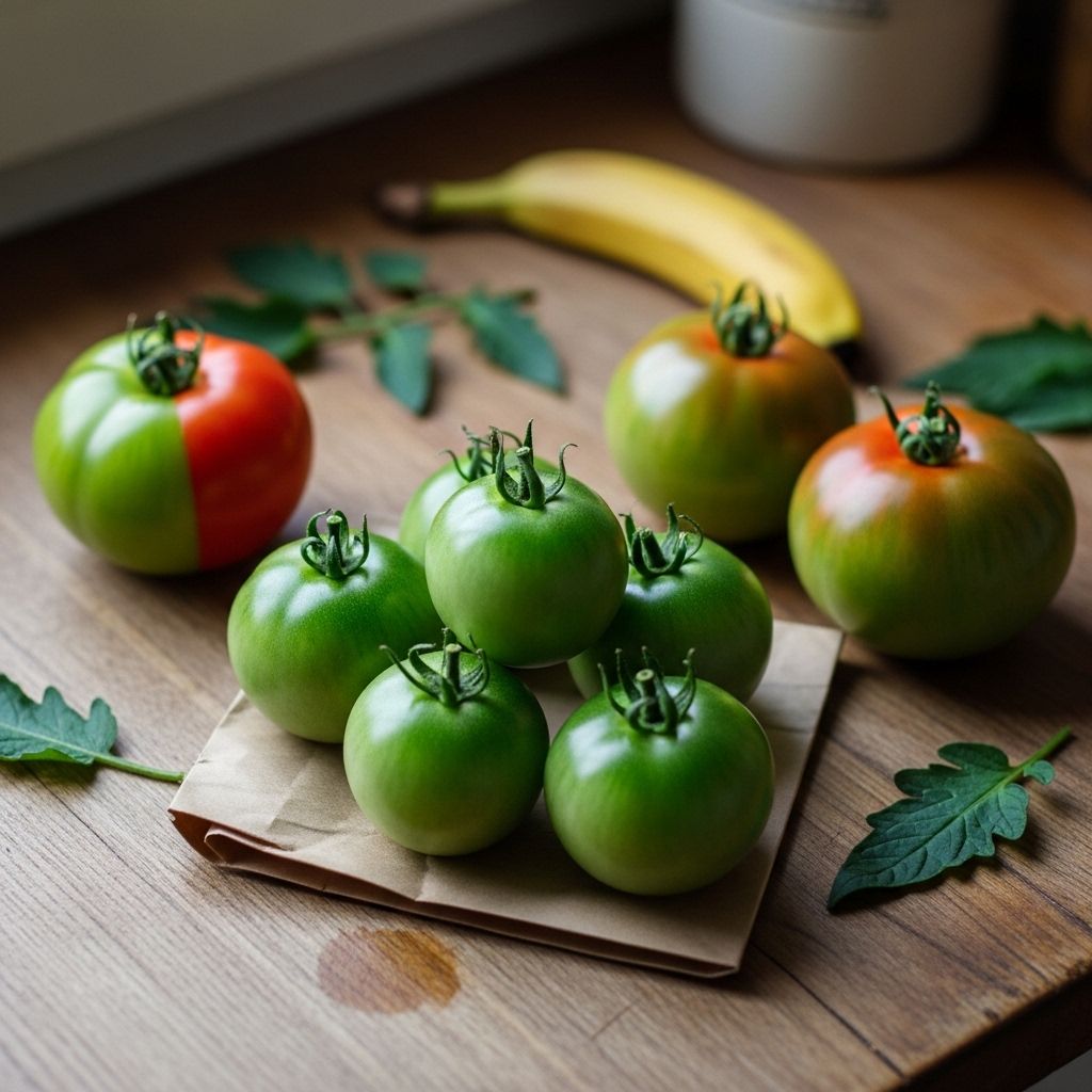 How to Ripen Green Tomatoes on the Counter: Practical Methods for Perfect Flavor Transform firm garden harvest into juicy, flavorful fruit through optimal temperatures.