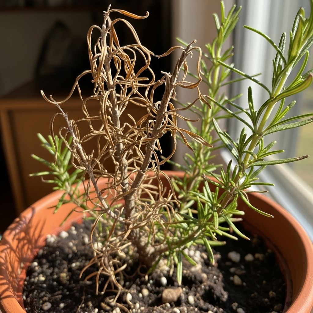 Discover common causes for dying rosemary and practical steps to revive your herb and prevent future decline.