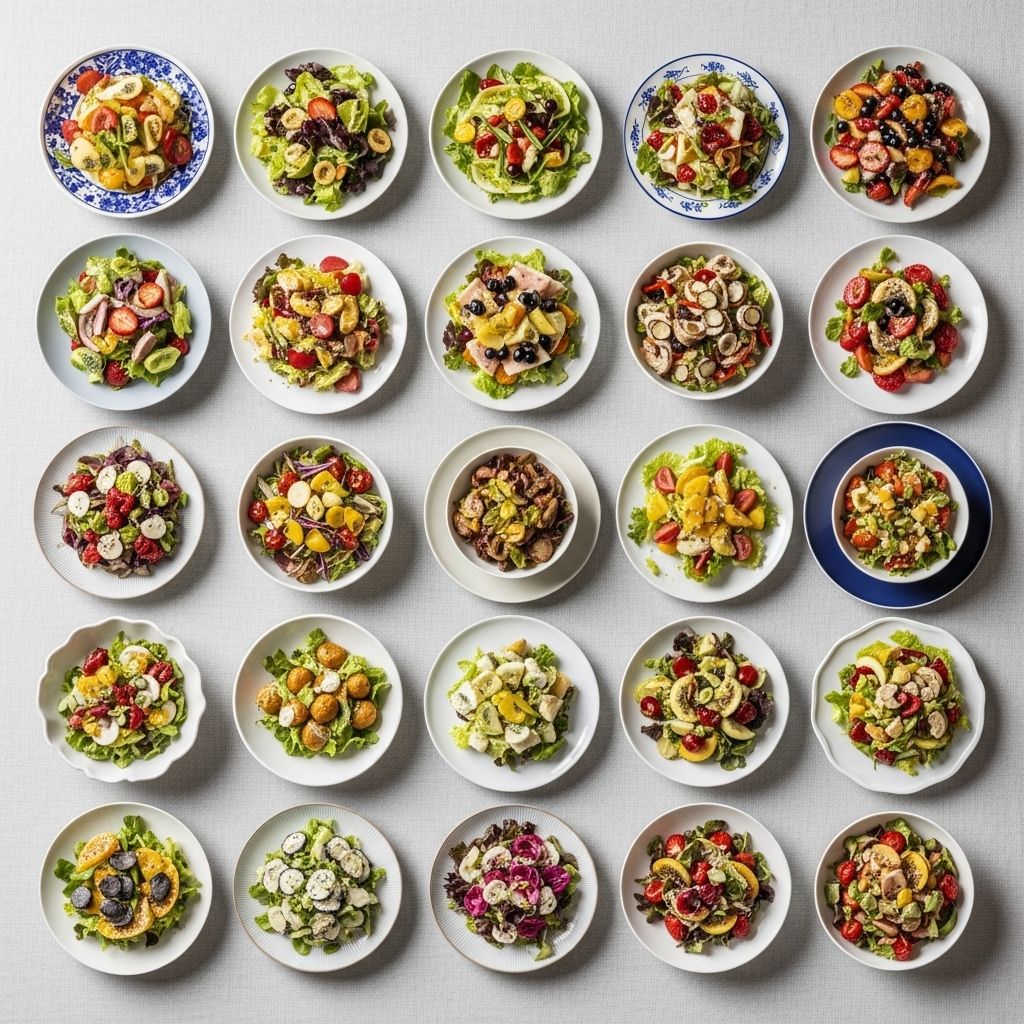 Sweet and tangy dressings lift colorful produce into bowls bursting with bold flavor.