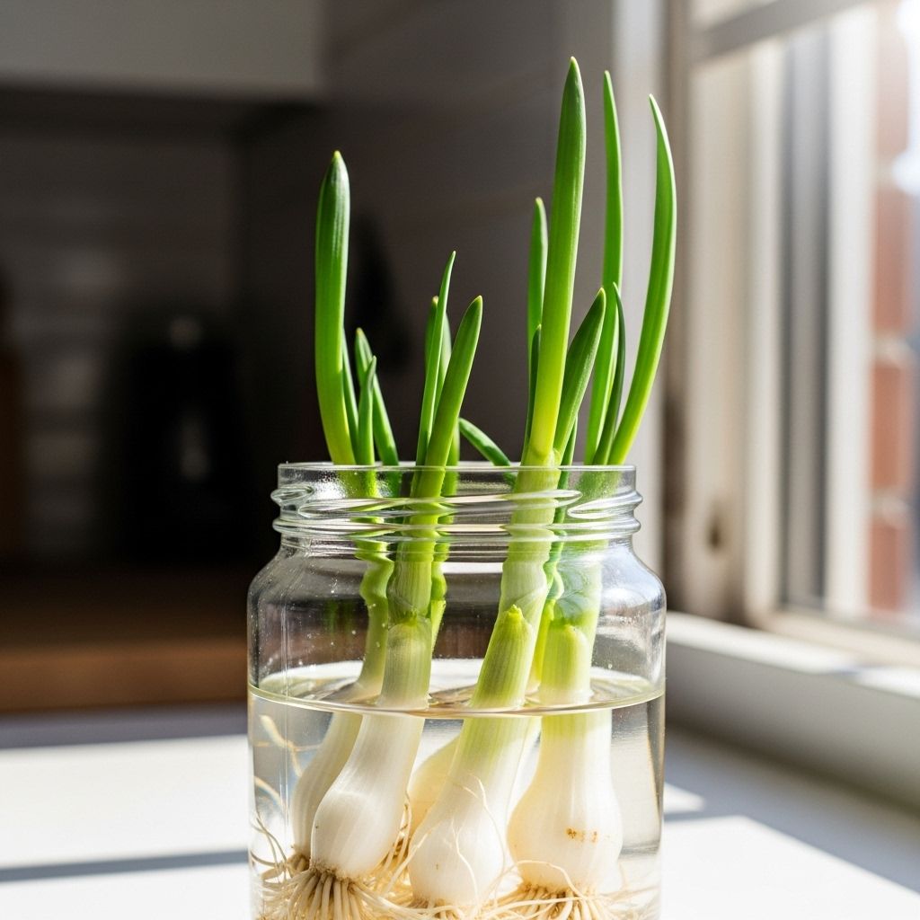 Save Money and Reduce Waste: Regrow Fresh Green Onions at Home Give kitchen scraps new life and enjoy flavorful stalks growing nonstop in your home.