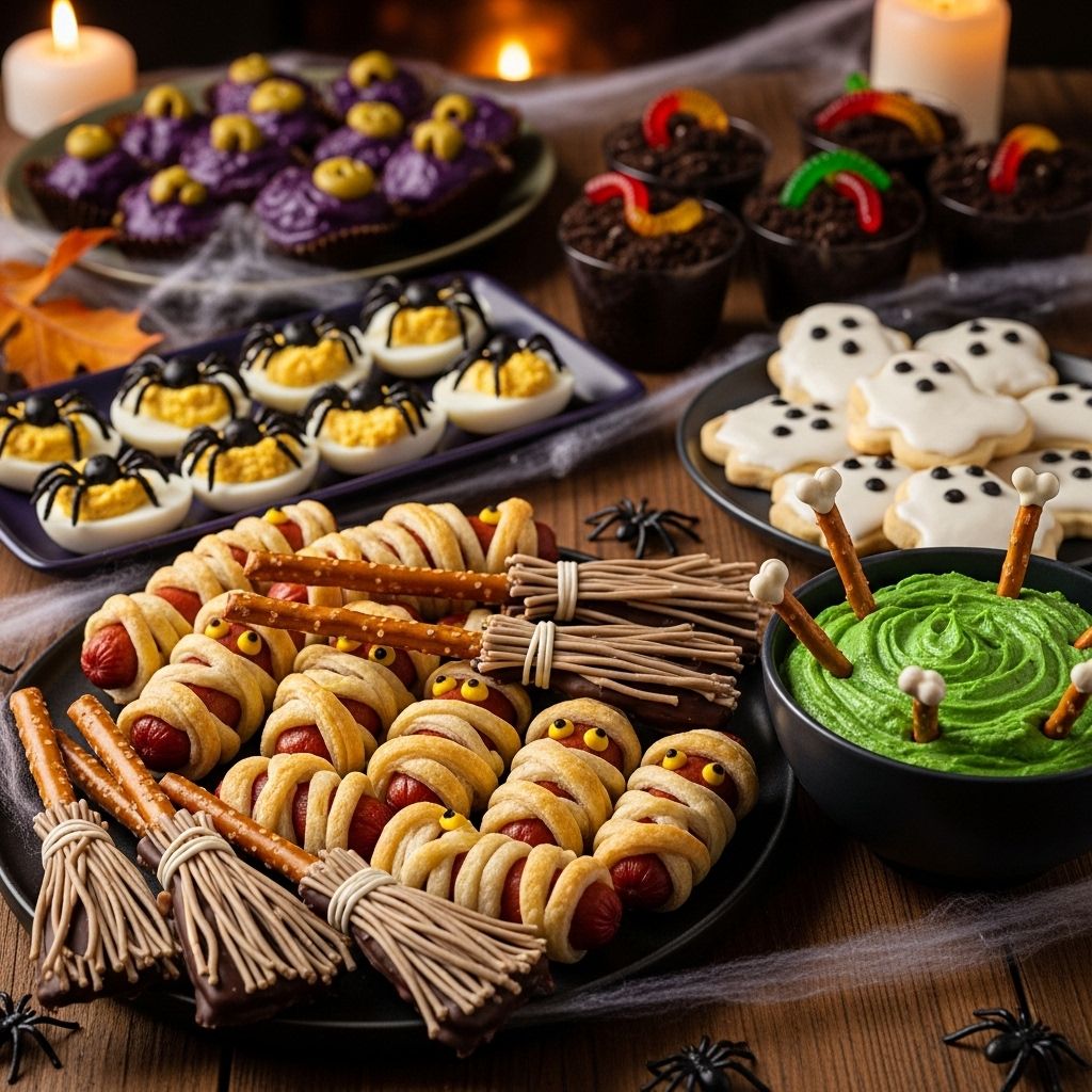 Eerie bites, chilling sips, and ghoulish desserts turn any gathering into a memorable feast.