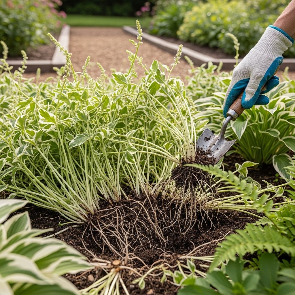 Early detection and diligent effort can stop goutweed from smothering your beds.