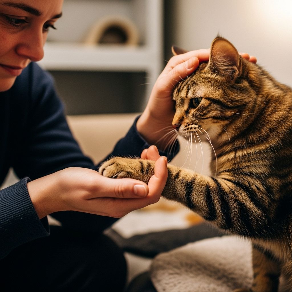 A simple gesture can bridge sorrow and spark renewed companionship.