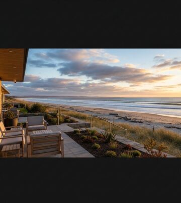 Add coastal charm and eco-friendly flair to any garden through serene sustainable layouts.