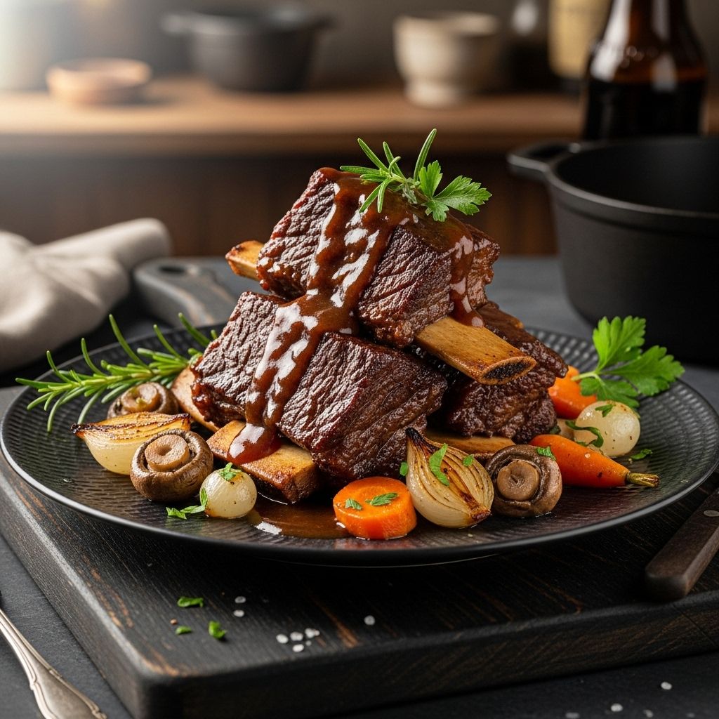Juicy flavors infused with rich malt and spices for an unforgettable meal experience.