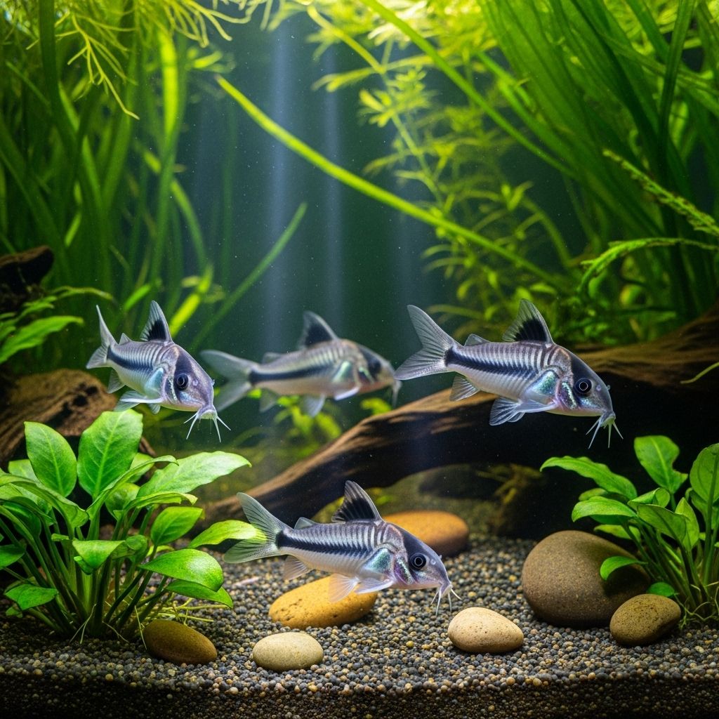 Learn how to set up a balanced, low-stress habitat for these peaceful bottom scavengers.
