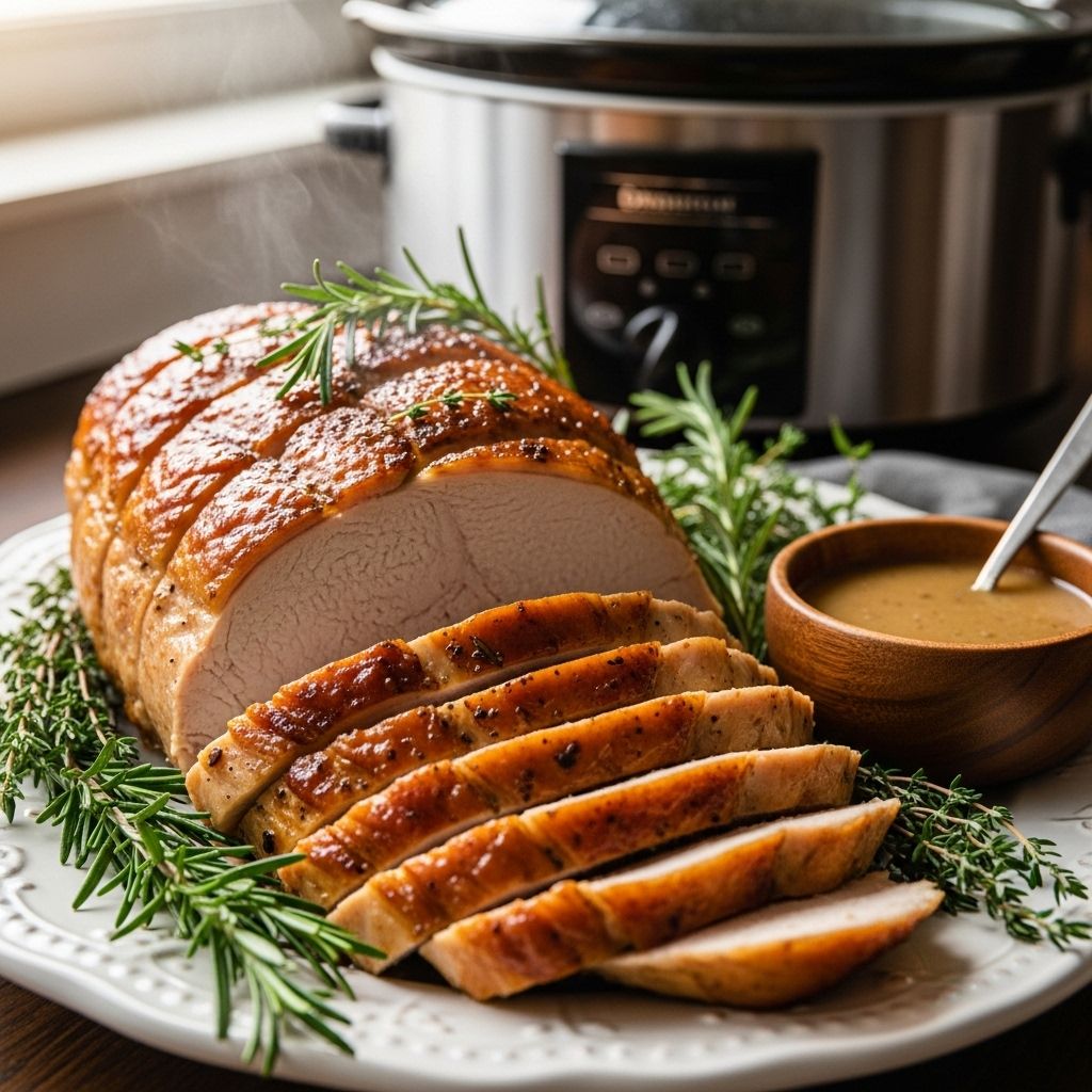 Hands-off cooking delivers tender, flavorful turkey without the oven hassle.