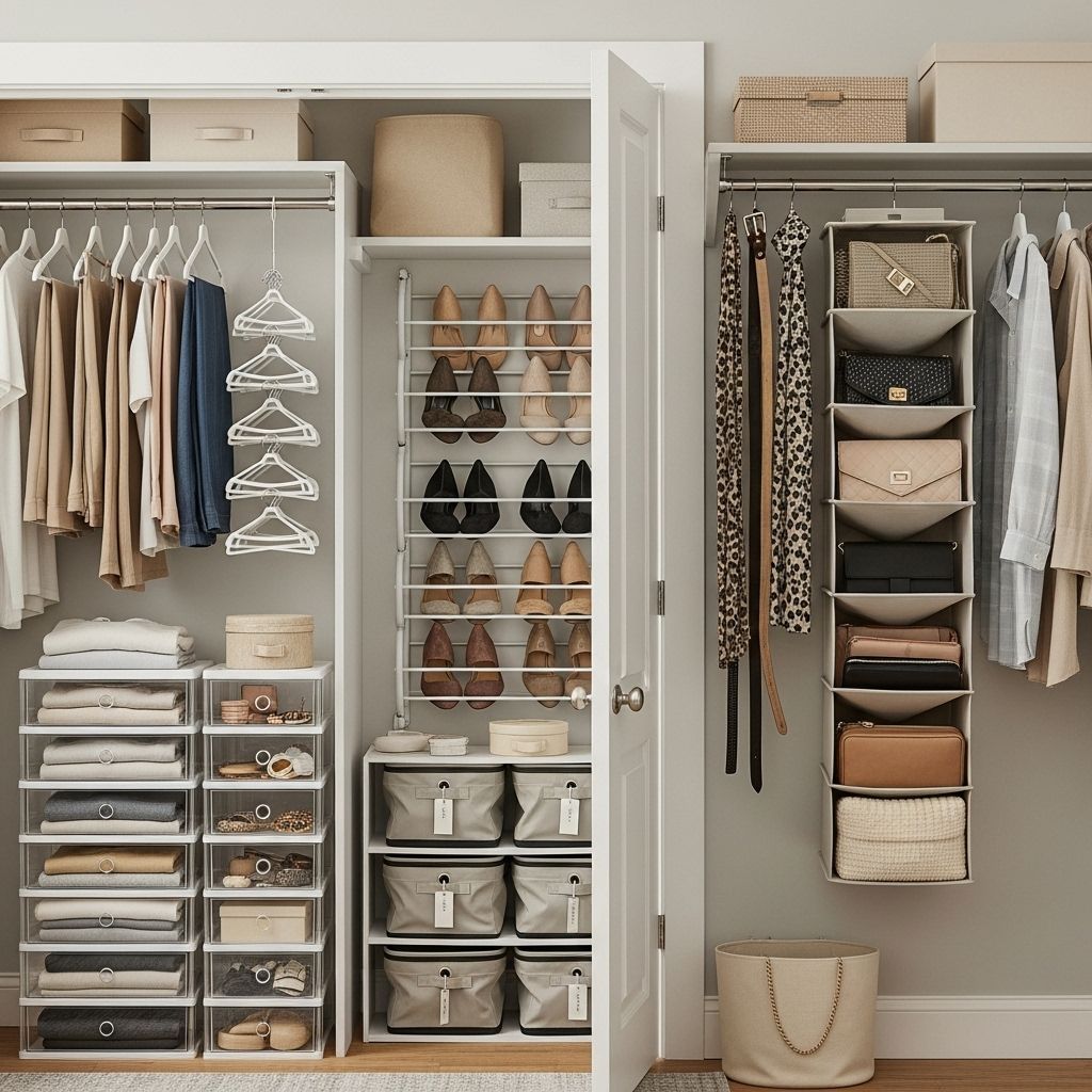 Small Closet Organization Ideas: 32 Space-Saving Solutions Transform your tiny closet into a functional storage space with these clever organization solutions