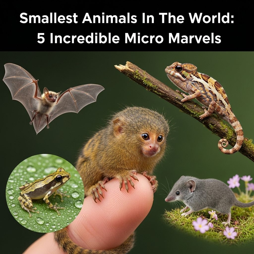 Hidden in plain sight, tiny creatures showcase evolutionary feats beyond imagination.