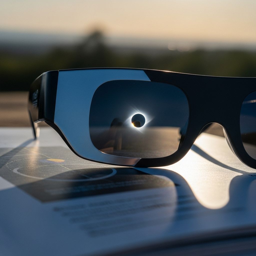 Comprehensive guide on how to protect your eyes and safely enjoy a solar eclipse using proper filters, glasses, and viewing techniques.