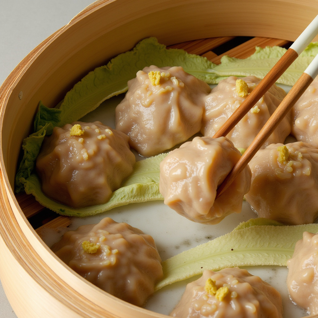 Master the art of crafting wrappers that hold flavorful broth and tender filling.