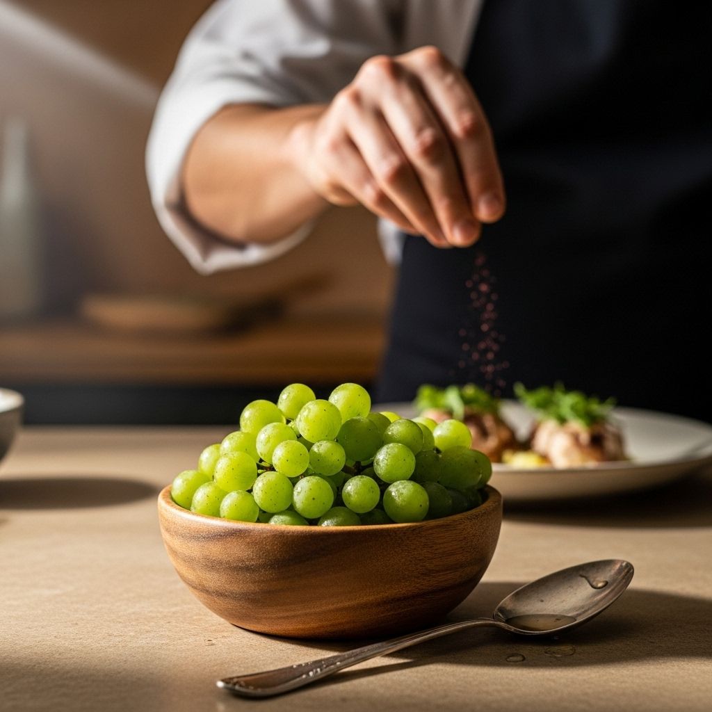 Sour Grapes: The Ancient Ingredient Transforming Modern Cuisine An ancient pantry staple is reviving its place on plates worldwide.