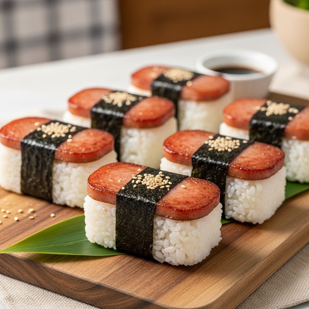 Spam Musubi Recipe: 5 Easy Steps For Authentic Hawaiian Snack Discover how to make authentic Spam Musubi at home, blending salty-sweet flavors and Hawaiian tradition in an easy-to-love snack.