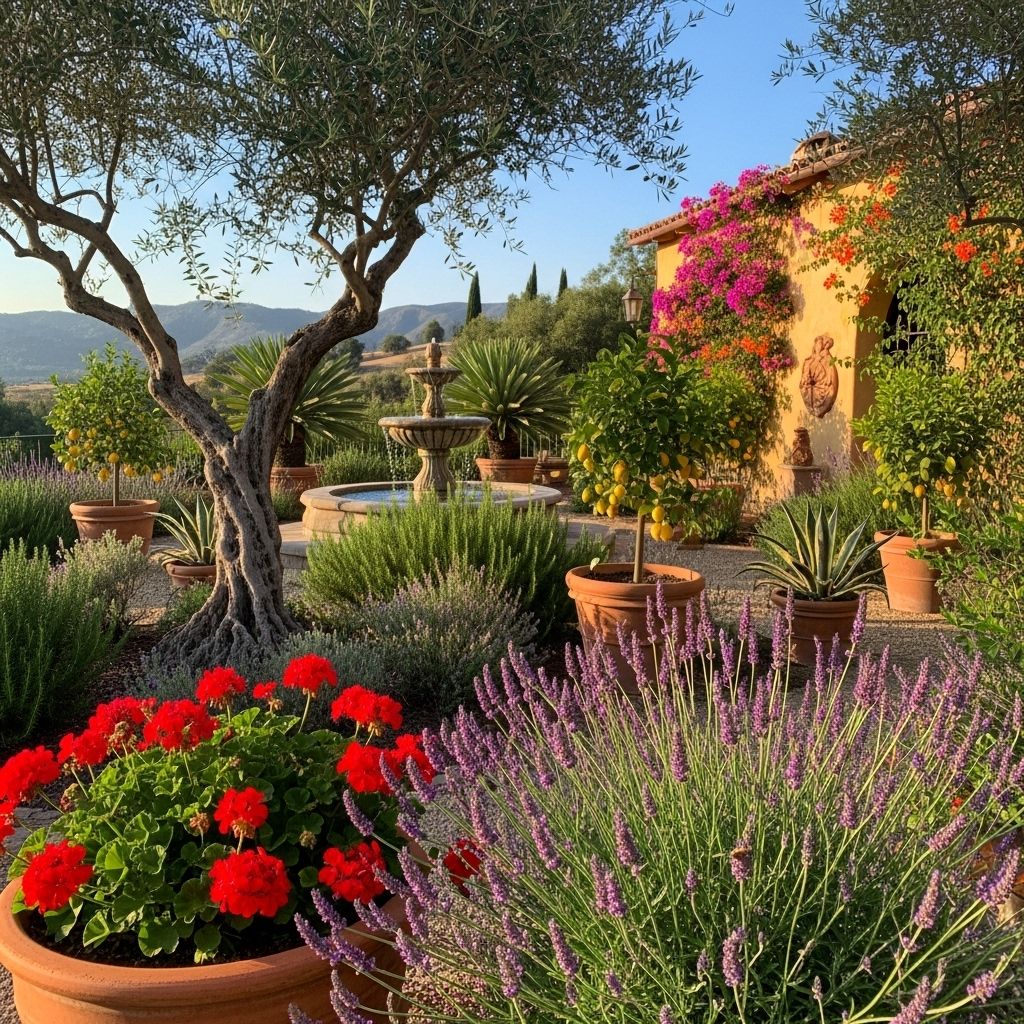 Spanish Style Garden Plants: 25 Picks For Mediterranean Vibes Create a vibrant Spanish-style oasis with these carefully selected, drought-tolerant, and visually striking plants for your home garden.