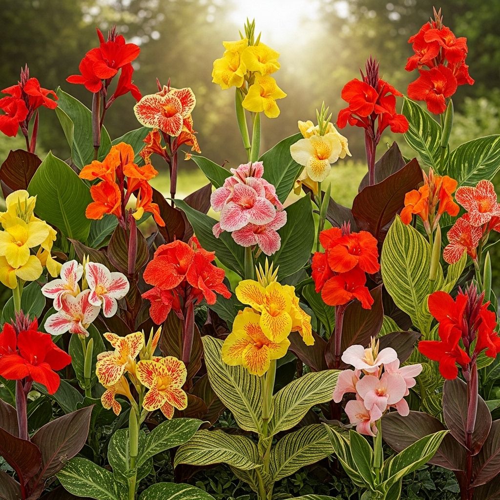 Discover the most stunning canna lily varieties to transform your garden into a tropical paradise