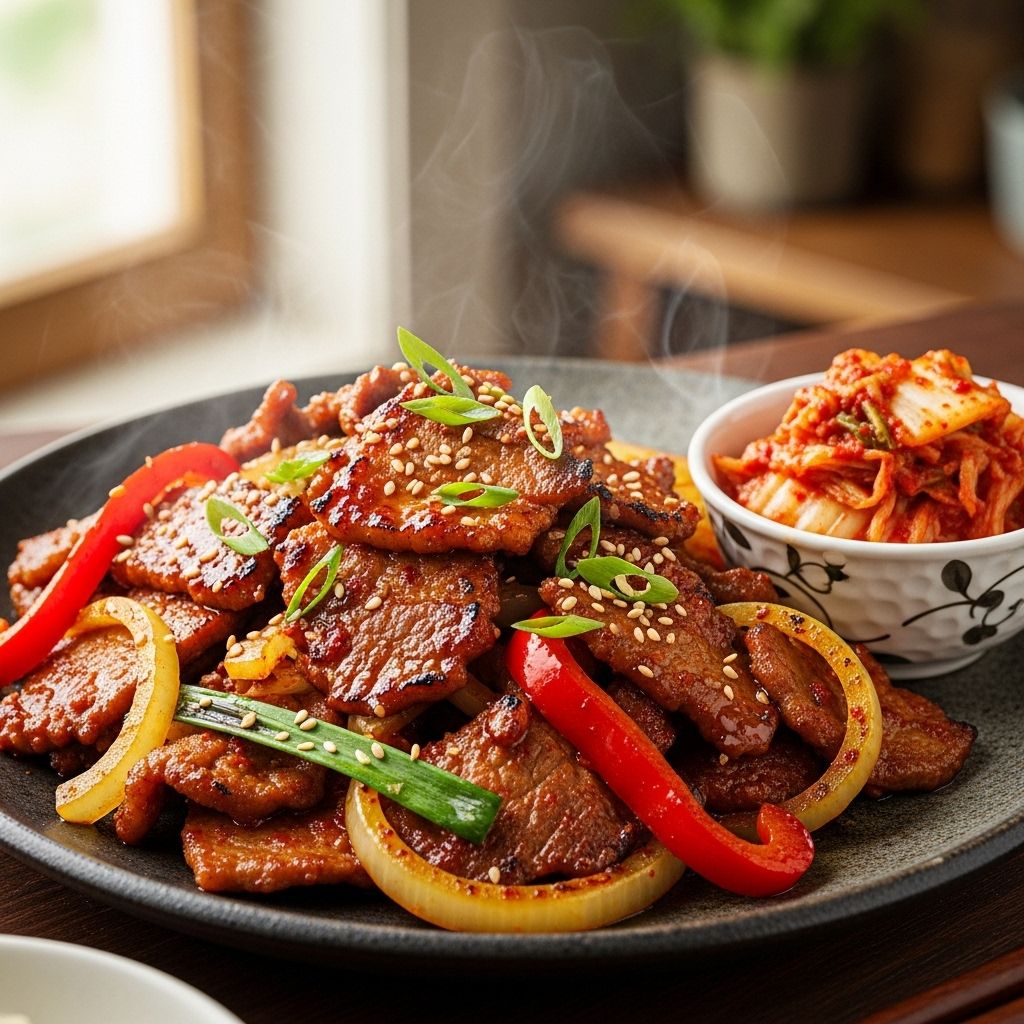 Spicy Korean Pork Bulgogi Recipe: Ultimate Flavor Guide Master the art of creating authentic Korean spicy pork bulgogi with this flavor-packed recipe