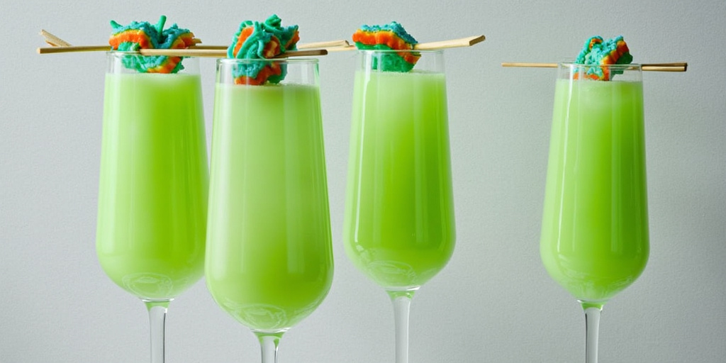 Colorful concoctions blend Irish-inspired flavors and playful twists to delight every guest.